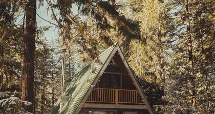 Cozy 1-bedroom cabin in enchanting Leavenworth with cedar hot tub /STR000211