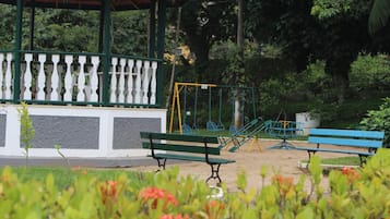 Overnatningsstedets område