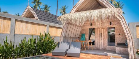 Dobbeltrom – deluxe | Terrasse/patio