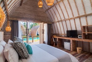 Deluxe Bungalow | Balcony view - Gili Meno Escape - Adults Only (Gili Meno)
