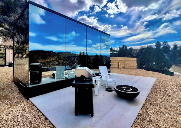 Àrea exterior de l'allotjament