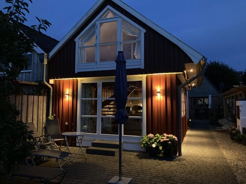 Holiday Apartment 'Bullerbü Ferienh äuschen Arnis' with Private Terrace and Own Garden