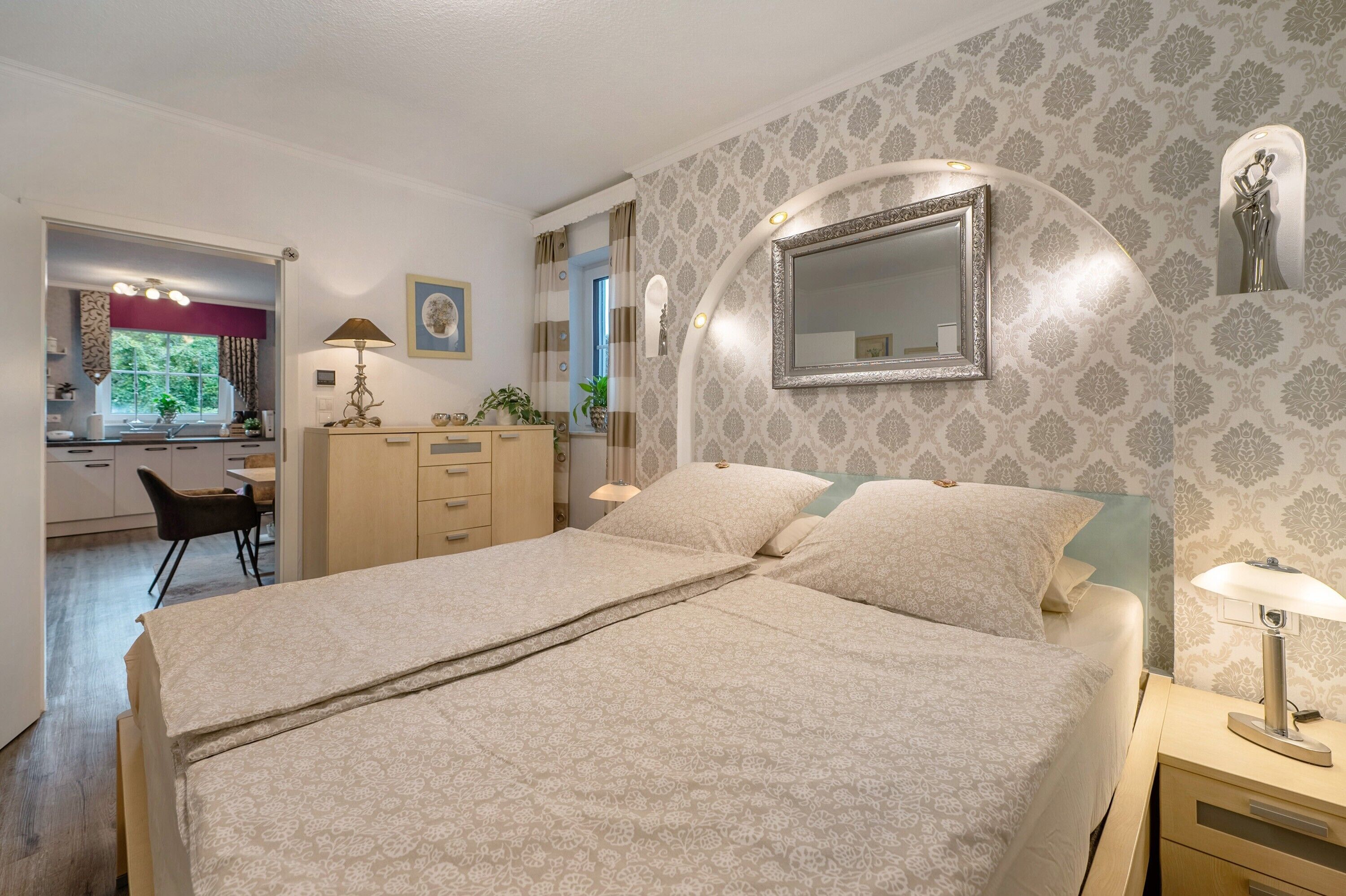 1 Schlafzimmer, kostenloses WLAN, Bettwäsche, Rollstuhlgeeignet