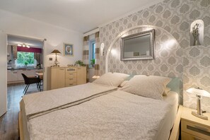 1 Schlafzimmer, kostenloses WLAN, Bettwäsche, Rollstuhlgeeignet