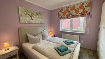 2 makuuhuonetta, ilmainen Wi-Fi, vuodevaatteet