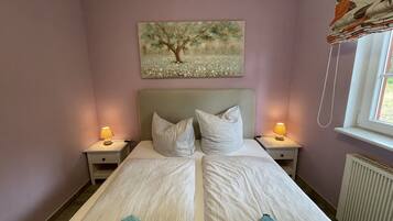 2 soveværelser, gratis Wi-Fi, sengetøj