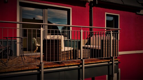 Ferienwohnung Am Bärenstein" mit Balkon und WLAN