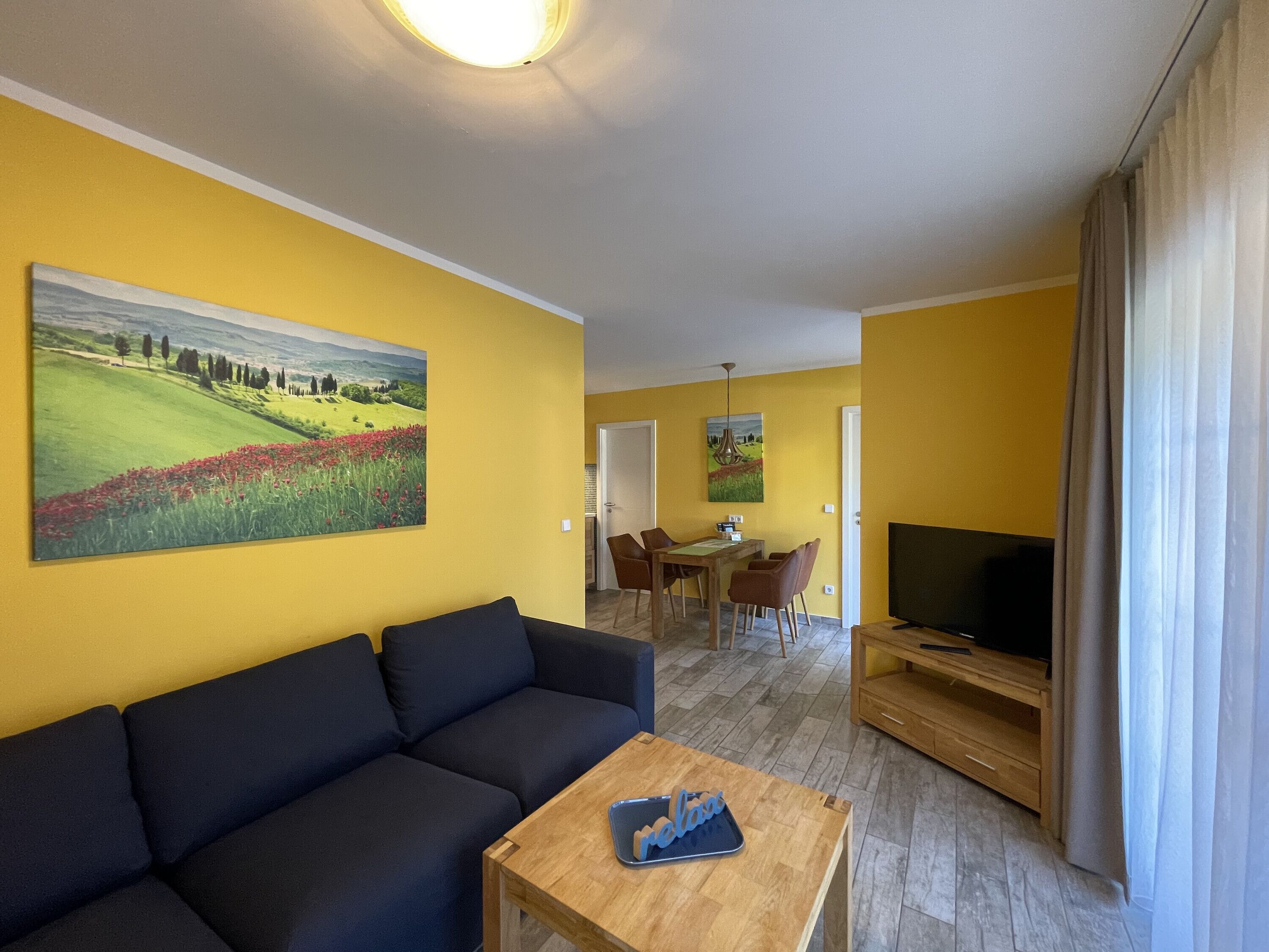 Fernseher, Tischtennisplatte