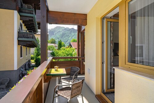 Studio-appartement 'Appartement Haus Voglreiter' avec vue sur la montagne, jardin commun et Wi-Fi