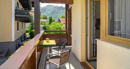Studio-appartement 'Appartement Haus Voglreiter' avec vue sur la montagne, jardin commun et Wi-Fi