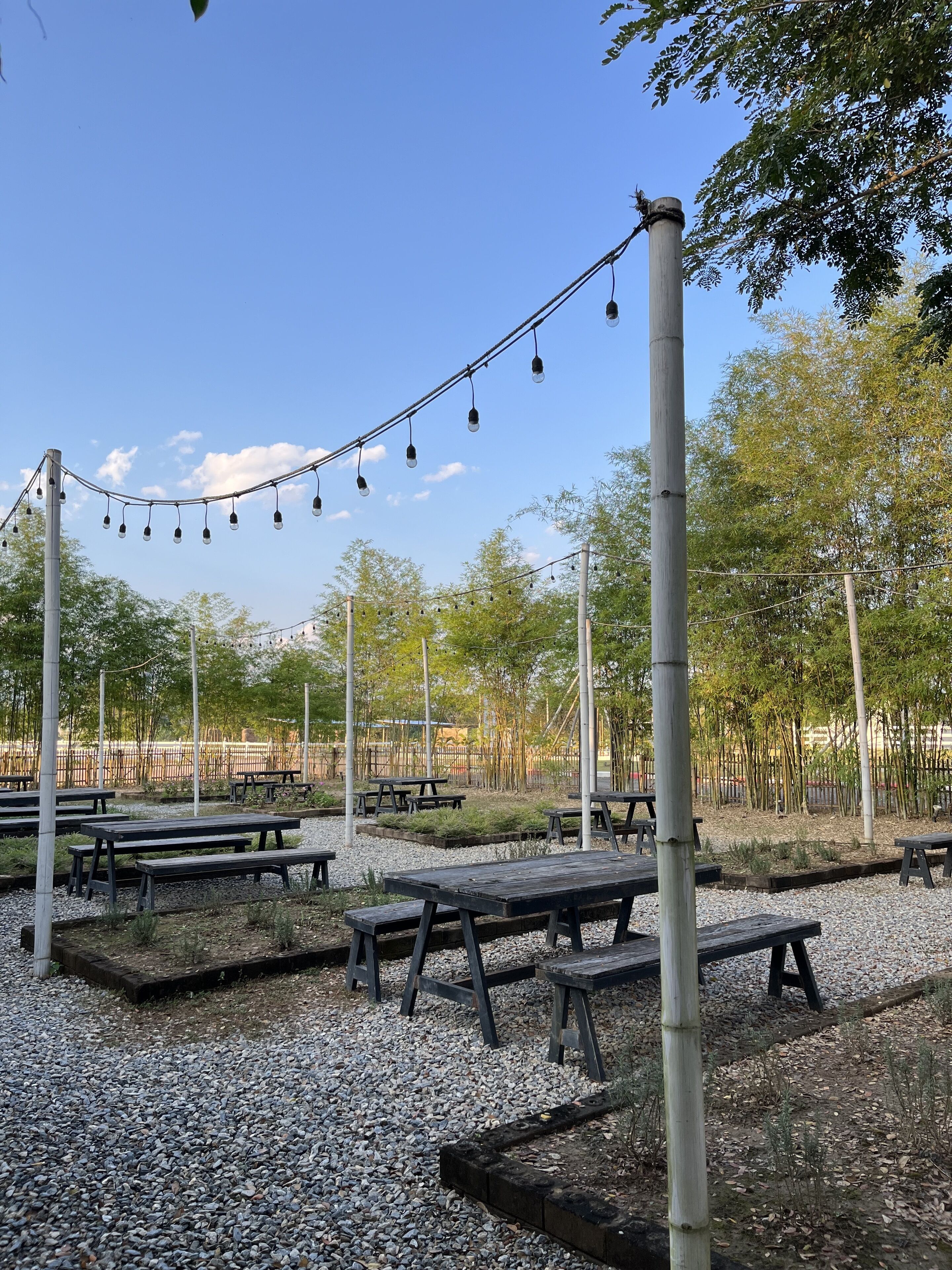 Udendørs spisemuligheder