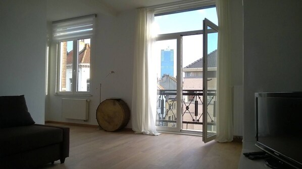 apartman, 1 hálószobával, dohányzó, erkély | Belső rész