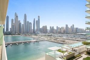 Balcony view - Silkhaus Marina Vista - Dubai Harbour (Dubai)