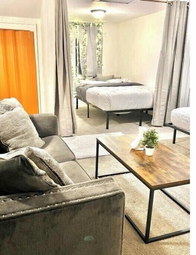 Two Bedroom Villa Studio with fireplace & Living room