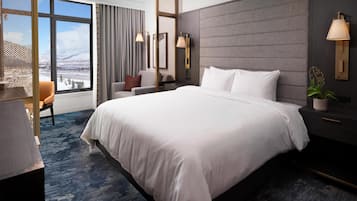 Room, 1 King Bed with Sofa bed, Valley View | Hypo-allergenic bedding, in-room safe, desk, laptop workspace