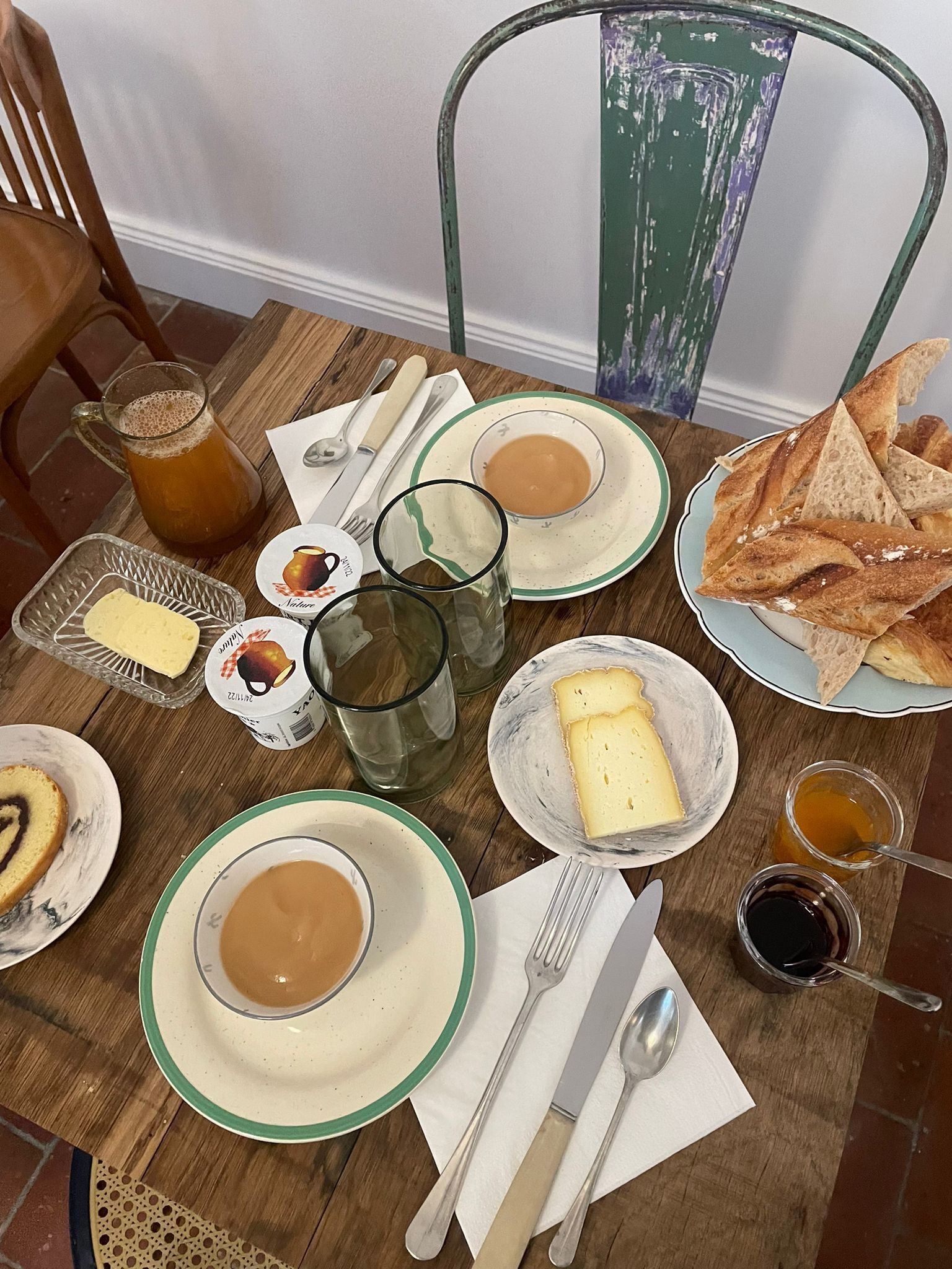 Free daily full breakfast