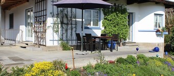 Ferienwohnung mit Sep. Schlafzimmer, Terrasse, 65qm