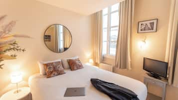 Double Room | Premium bedding, pillow-top beds, free WiFi, individually decorated