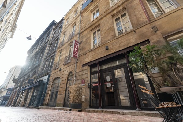 Façade de l’hébergement