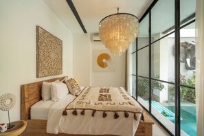 Villa | 4 soverom, safe på rommet, skrivebord og strykejern/-brett