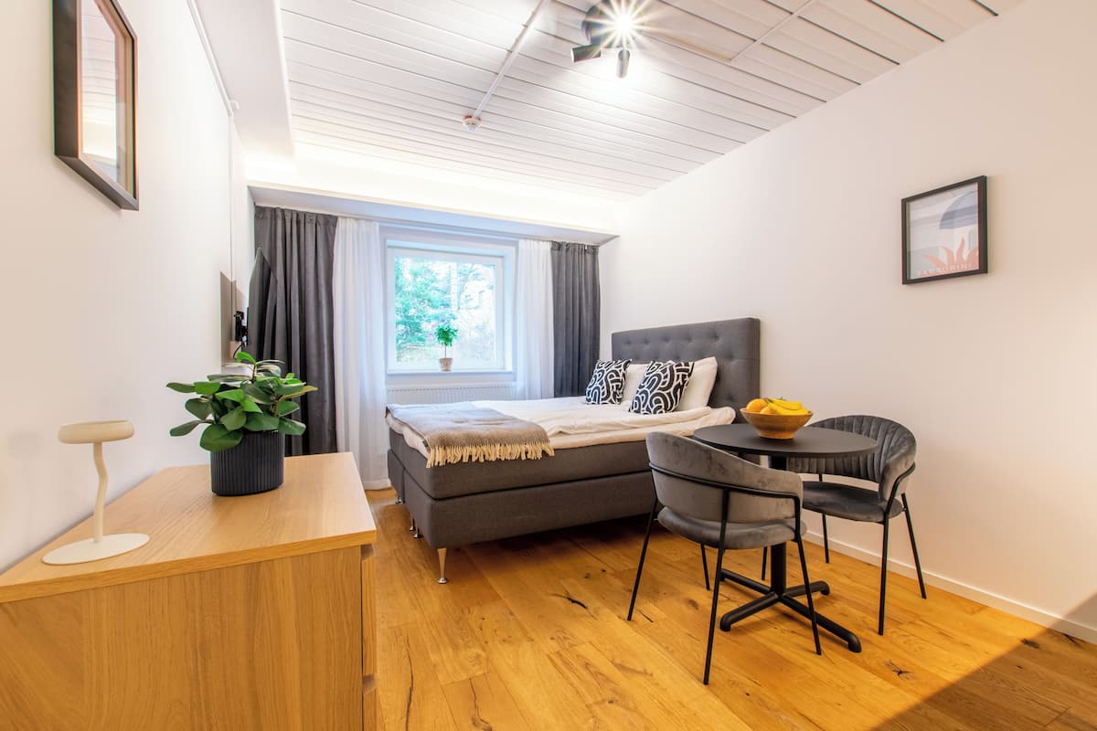 Business Studio | 1 bedroom, desk, free WiFi, bed sheets