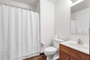 Shower, hair dryer