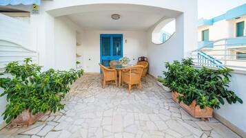 Tripla con Patio Privato | Terrazza/patio