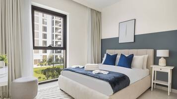 Classic Apartment | 1 bedroom, premium bedding, memory-foam beds, in-room safe