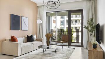 クラシック アパートメント | 1 室のベッドルーム、高級寝具、低反発ベッド、セーフティボックス (室内)