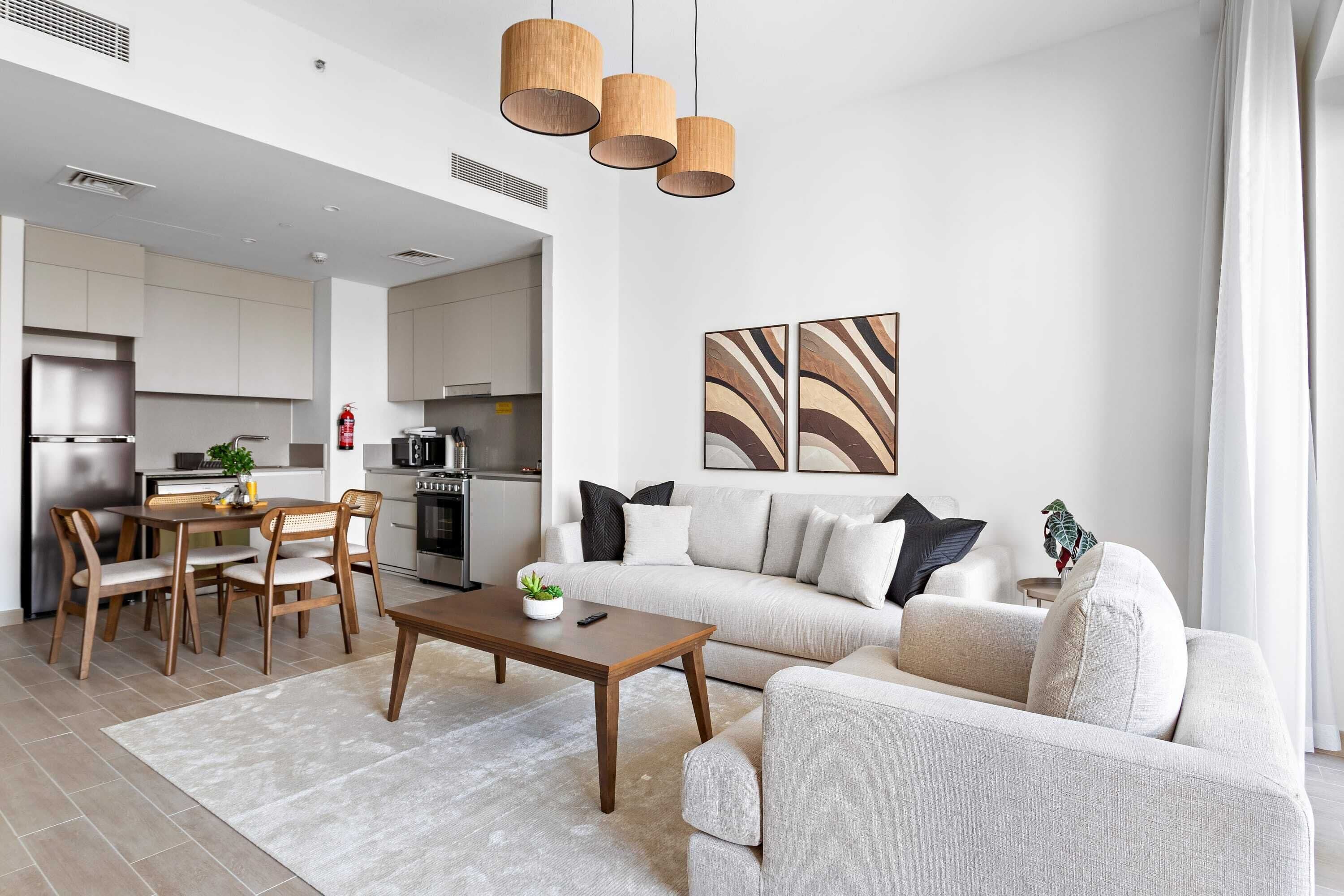City Apartment | Living area | Smart TV