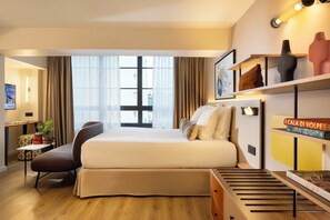 Premium-Apartment | 1 Schlafzimmer, hochwertige Bettwaren, Betten mit Memory-Foam-Matratzen