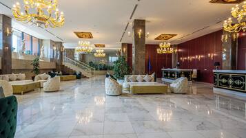 Zona de estar del vestíbulo