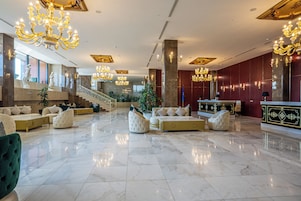 Sitzecke in der Lobby