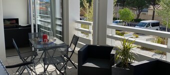 Port Leucate, Air-Conditioned T2, 4 Pers, Parking, Close to Beach