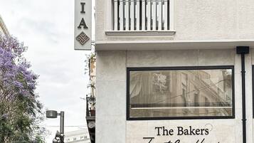 Facciata della struttura