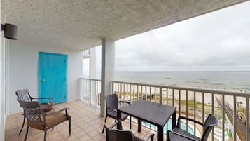 Family Condo, 3 Bedrooms, Balcony, Beach View | Balcony