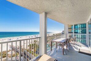 Signature Condo, 3 Bedrooms, Balcony, Beach View | Balcony view - Romar Tower Condos (Orange Beach)