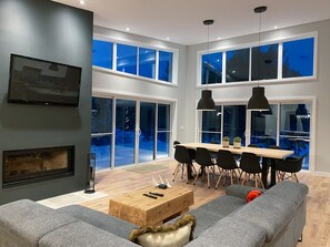 Interior - Magnificent chalet with a contemporary design: dream location for an unforgettable holiday (Notre-Dame-de-la-Merci)