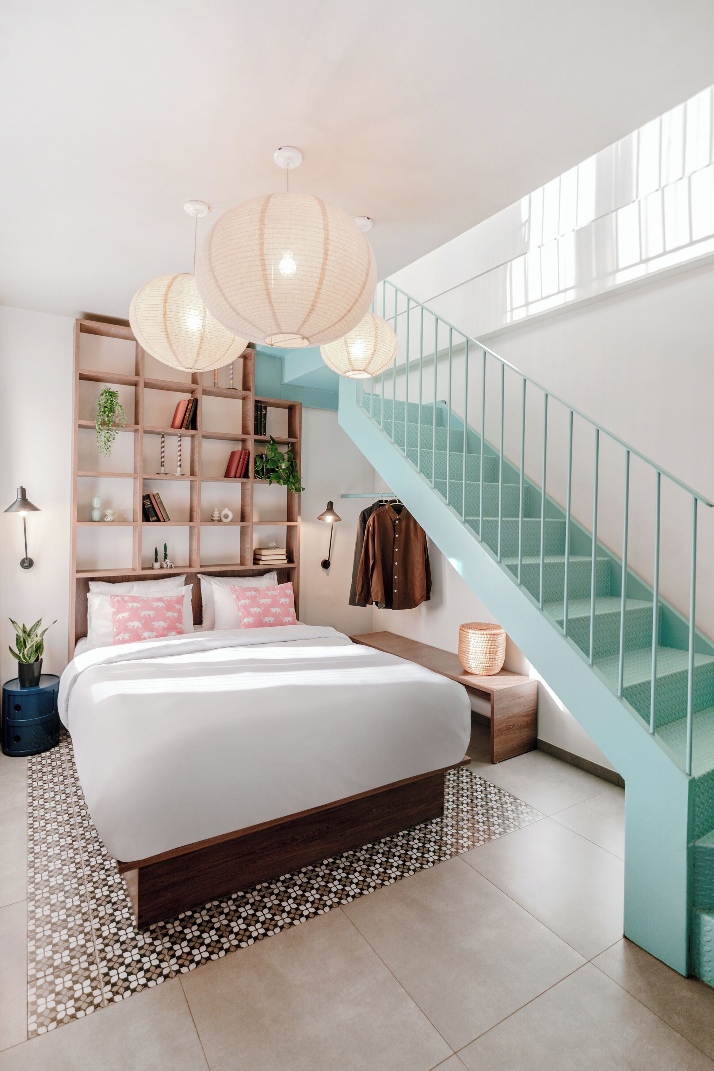 Urban Loft Suite with Rooftop Terrace | Strykejern/-brett, wi-fi (inkludert) og sengetøy