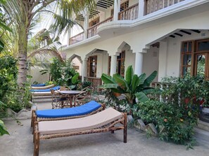 Façade de l’hébergement