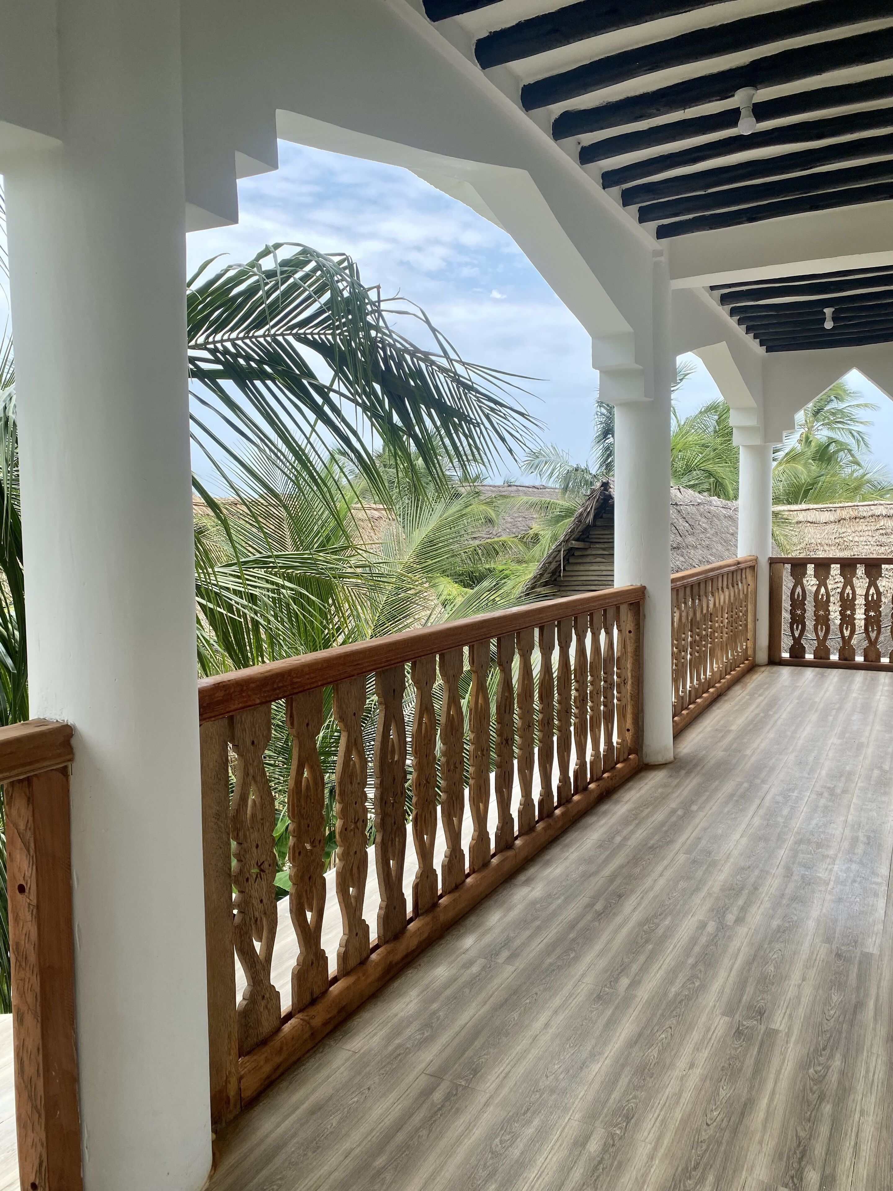 Pemandangan balkon