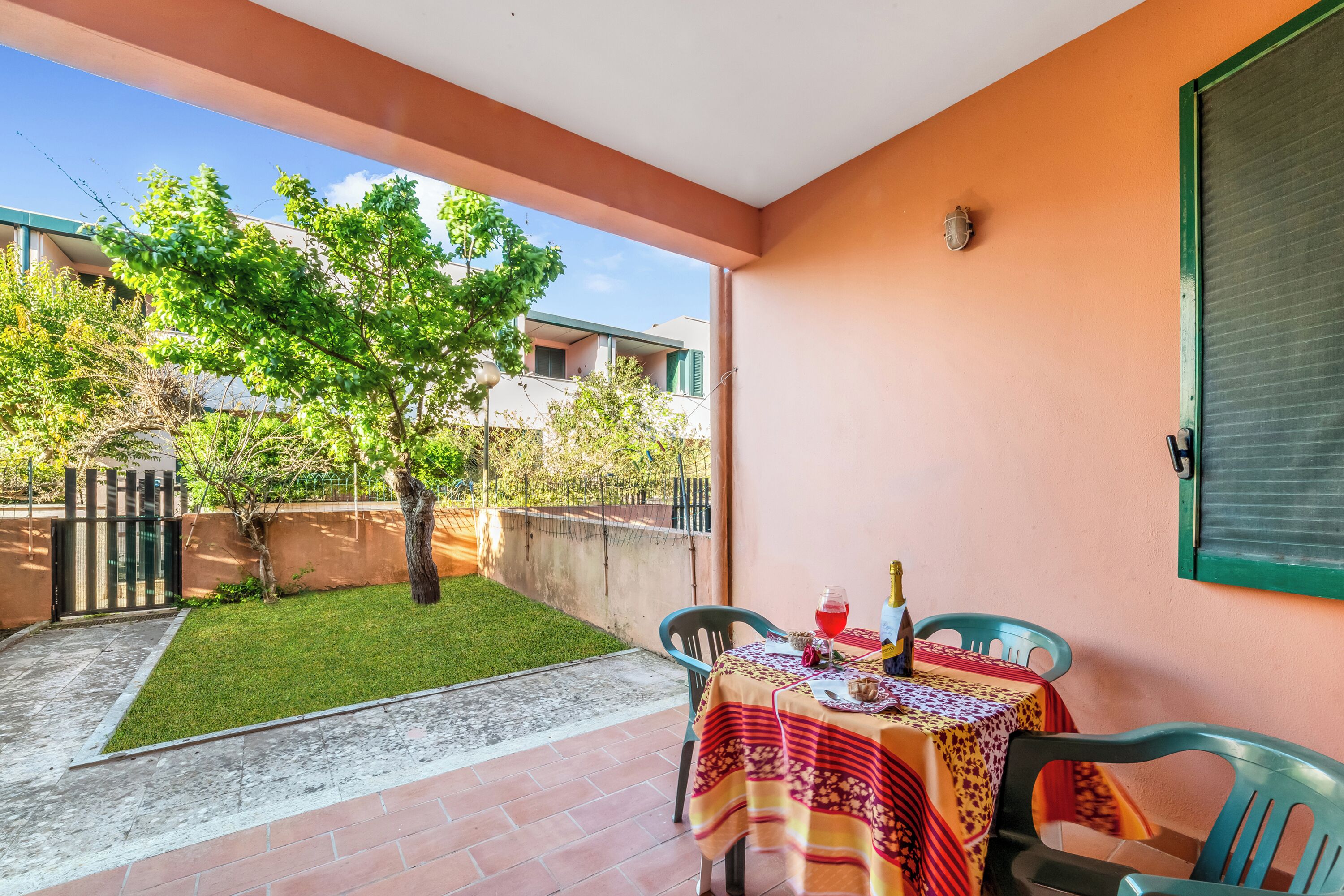 Family House, Multiple Bedrooms (Villetta Tamari 300 meters from the) | Outdoor dining