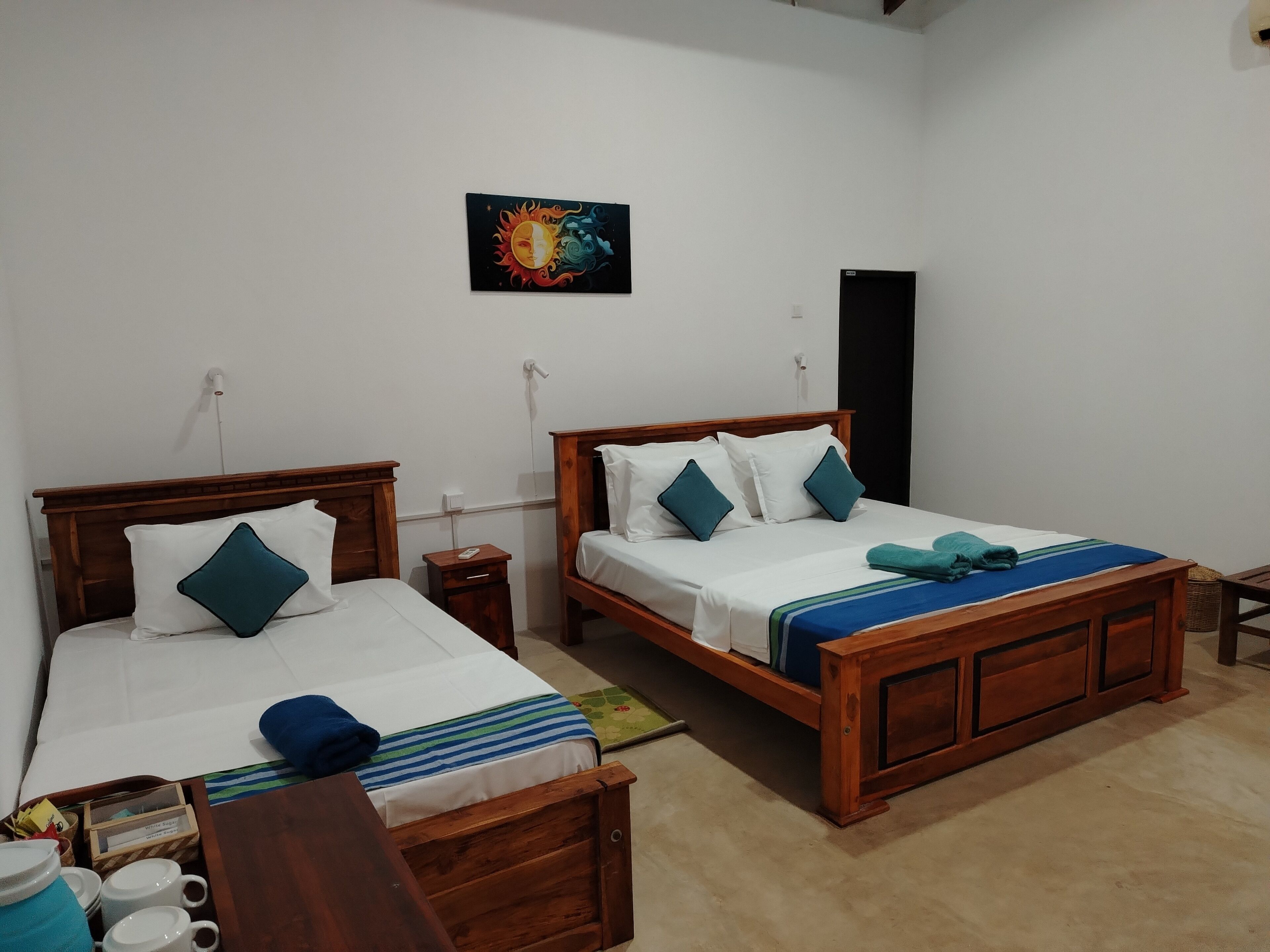Deluxe Triple Room, Garden View | Premium bedding, down comforters, free minibar items