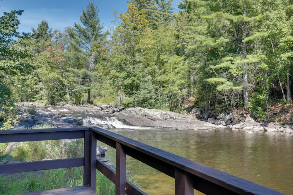Country Vacation Rental in Mercer at Waterfall! - Pine Lake, WI
