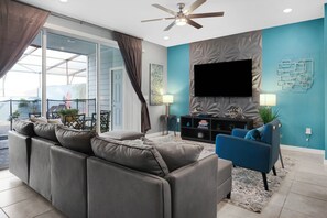 Townhome, 5 Bedrooms | Living area - 3725pcl-windsor Island Resort 5 Bedroom Townhouse by RedAwning (Davenport)