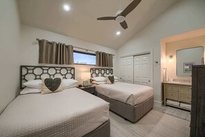 2 bedrooms, iron/ironing board, WiFi, bed sheets - CW C208 The River Haus at Camp Warnecke Estates (New Braunfels)