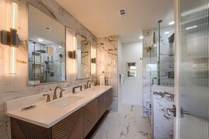 Shower, hair dryer