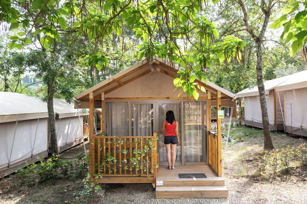 Superior Tent | 2 bedrooms, cribs/infant beds, bed sheets