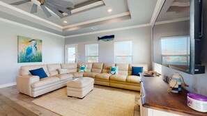 TV, offices - A Reel Nauti (Bolivar Peninsula)