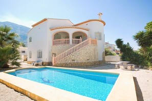 Outdoor pool - SAONA VILLAS (AS JOSE): villa for 4 people, private swimming pool, air co (Dénia)